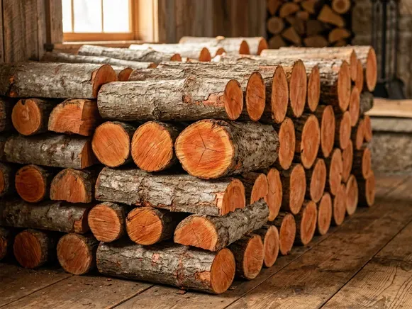Ольховые дрова для камина
